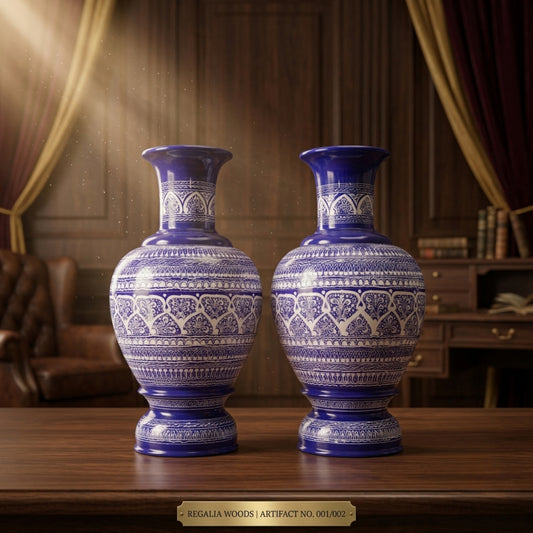 Decorative Ceramic Vases (pair)