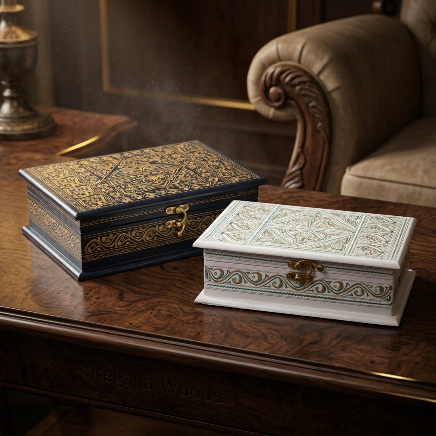Wooden Handmade Jewellery Box