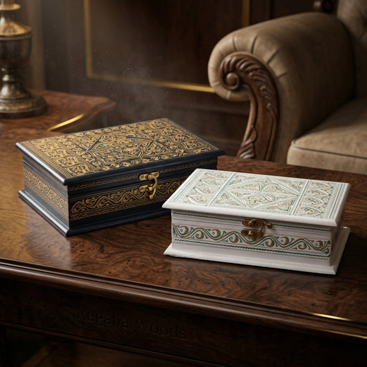 Wooden Handmade Jewellery Box